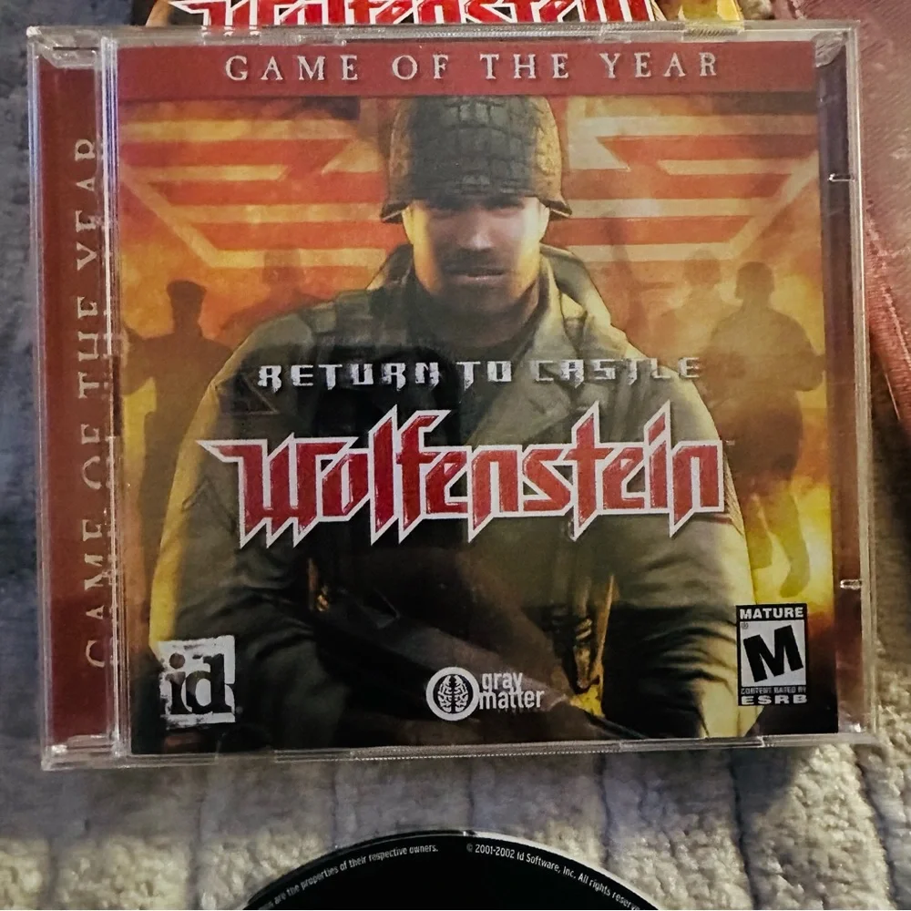 Wolfenstein Return to Castle Vintage Game